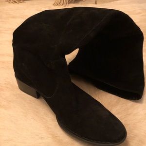 Born knee high suede boots